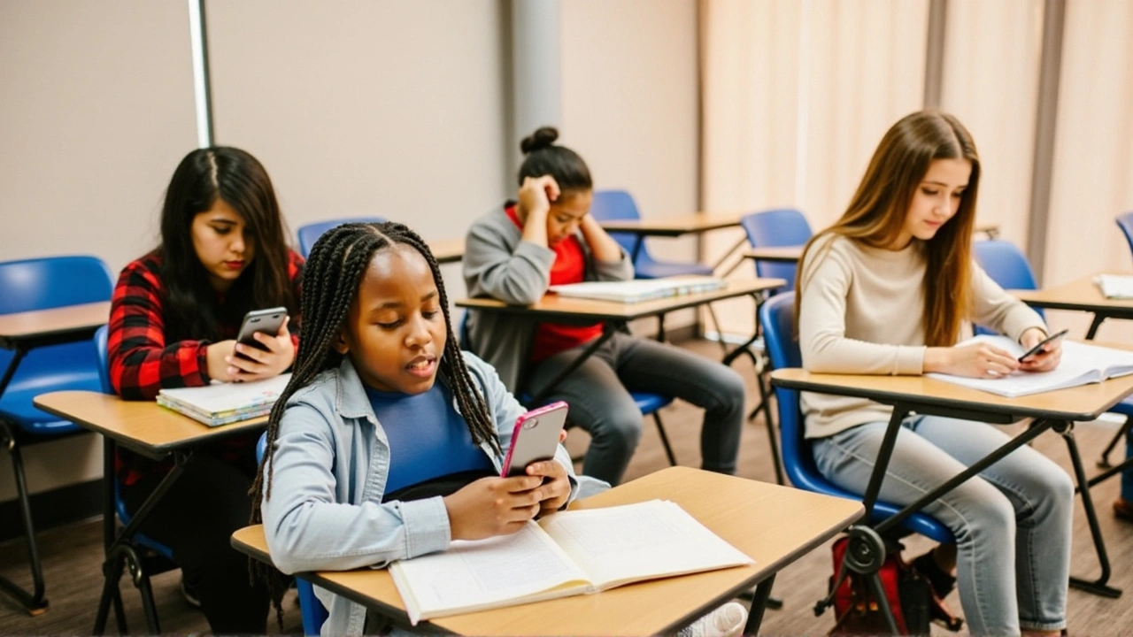 Nova lei no Brasil proíbe uso de smartphones em escolas para melhorar aprendizagem