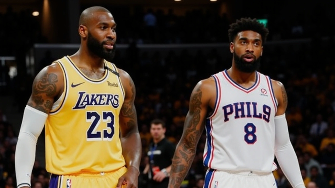 Philadelphia 76ers x Los Angeles Lakers: Horário, Onde Assistir e História do Confronto na NBA